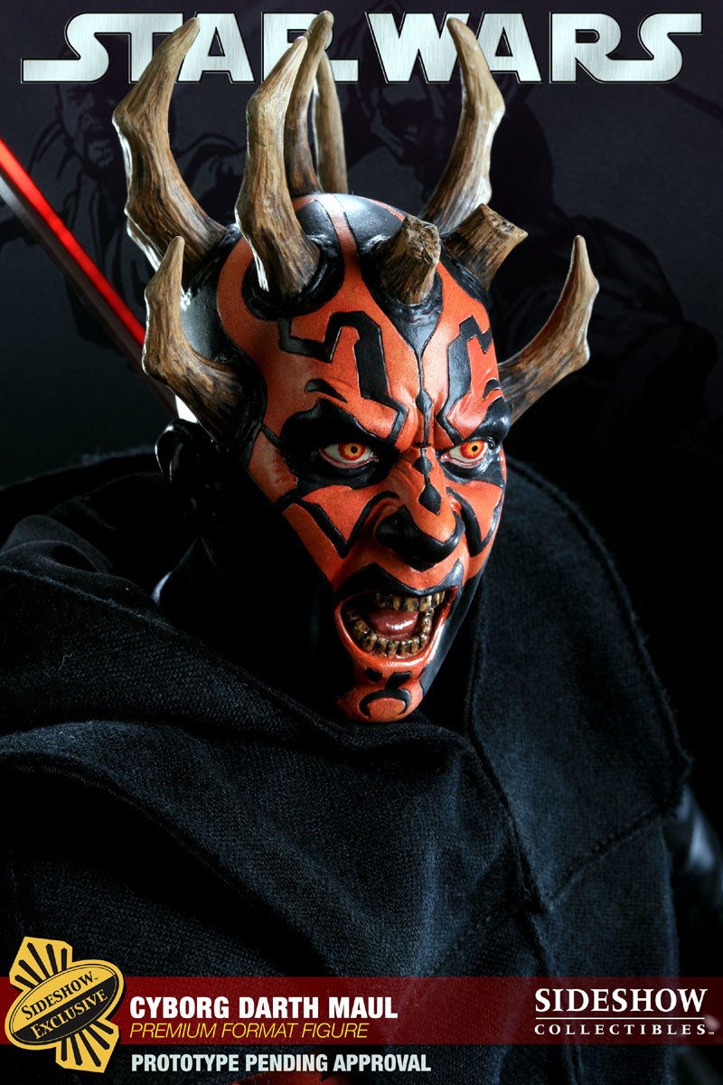 Cyborg Darth Maul Premium Format Figure